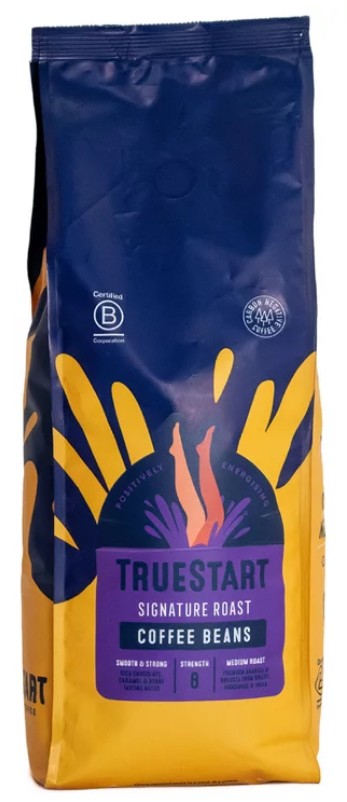 TrueStart Signature Roast Coffee Beans, 1kg
